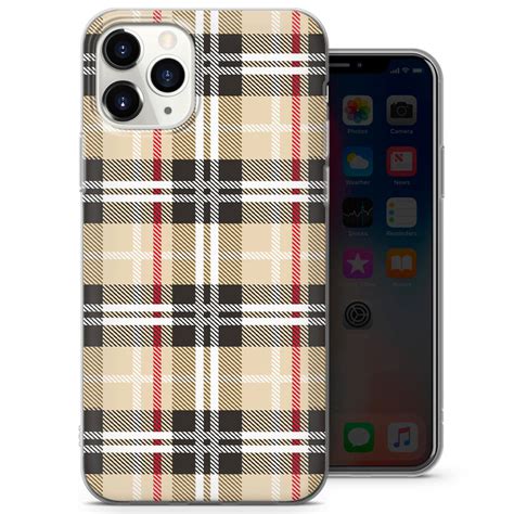 burberry plaid iphone 5c case|Burberry classic Plaid Print Black Case With Hard phone case .